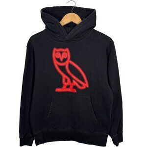 Octobers Very Own x FaZe Clan Glow Hoodie Black Size Mens Small